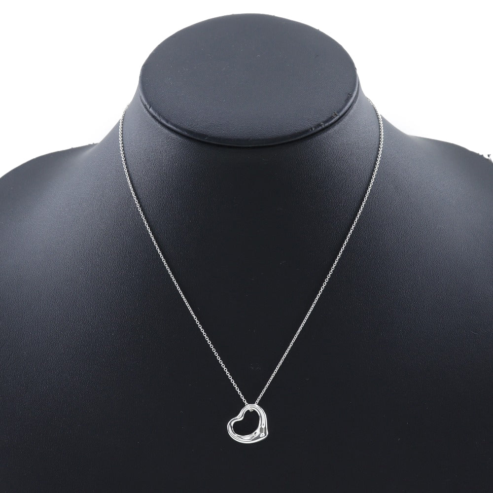 TIFFANY&Co.】ティファニー オープンハート ネックレス エルサ・ペレッティ シルバー925 Open heart レディースA- –  KYOTO NISHIKINO