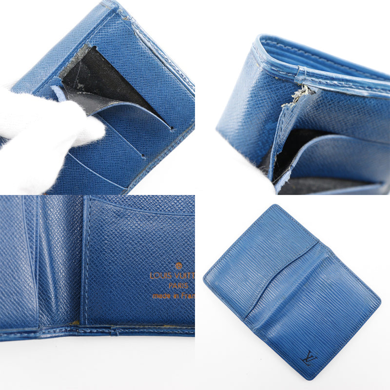 Louis Vuitton] Louis Vuitton Organizer de Posh Pass Case M63585 Card Case  Epireather Toledo Blue Blue Mi0972 Engraved Unisex Card Case – KYOTO  NISHIKINO
