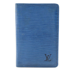 [LOUIS VUITTON] Louis Vuitton Organizer de Poche M63585 Epi Leather Toledo Blue Blue Unisex Card Case