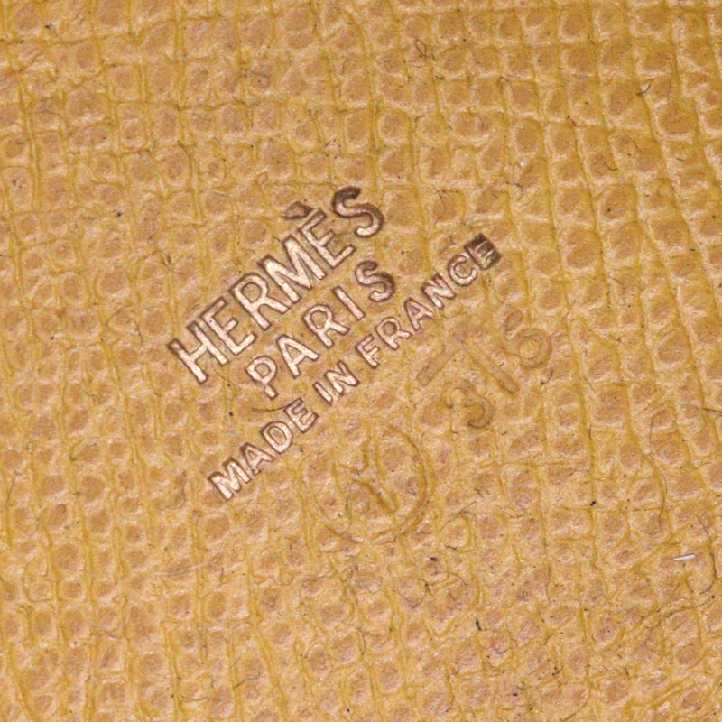 Hermes Vespa pouch Mini Vespa shovel yellow