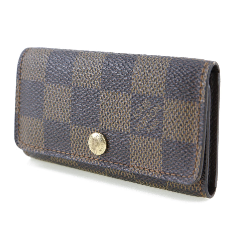 Louis Vuitton multiticle 4n62631 Damier canvas tea th0075 embroidered ladies key case