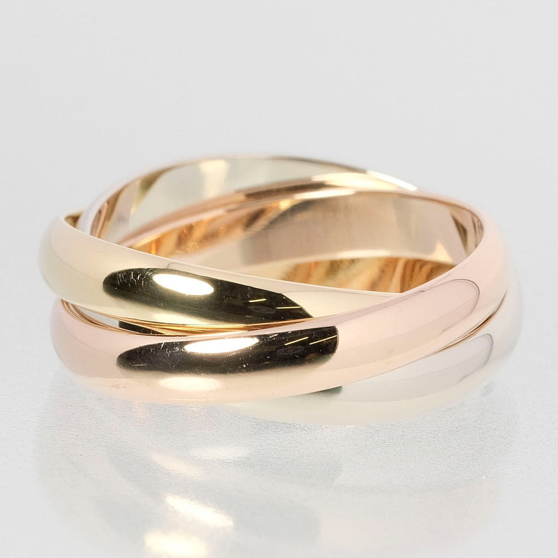 CARTIER】カルティエ トリニティ 15.5号 リング・指輪 8.76g K18