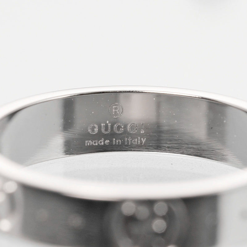 GUCCI] Gucci GG icon No. 12.5 Ring / Ring K18 White Gold 