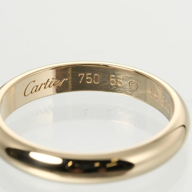 カルティエ Cartier 1895 クラシック バンド #56 リング 幅3.5mm K18 ...