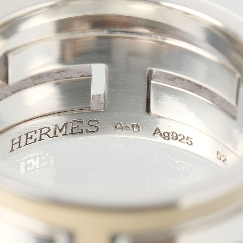 美品 HERMES エルメス move H ring 12号 リング 指輪 - アクセサリー