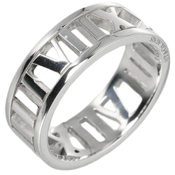 [TIFFANY & CO.] Tiffany Open Atlas No. 13 Ring / Ring Silver 925 Open Atlas Ladies A Rank