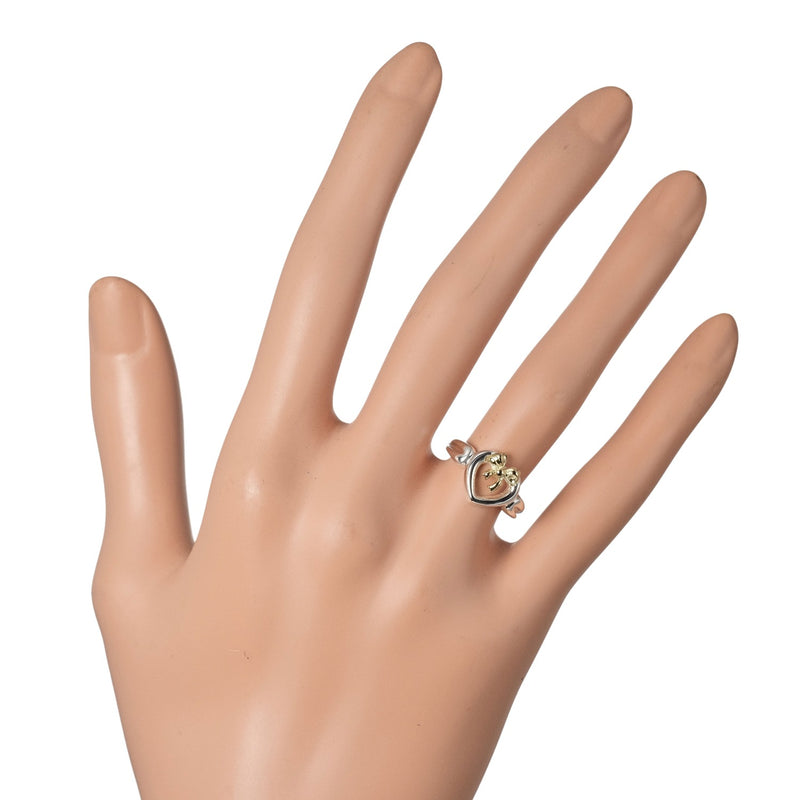 Tiffany  ゴールド　リング　指輪　9号　リボン