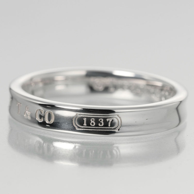 TIFFANY & CO.] Tiffany 1837 No. 19.5 Ring / Ring Silver 925 1837