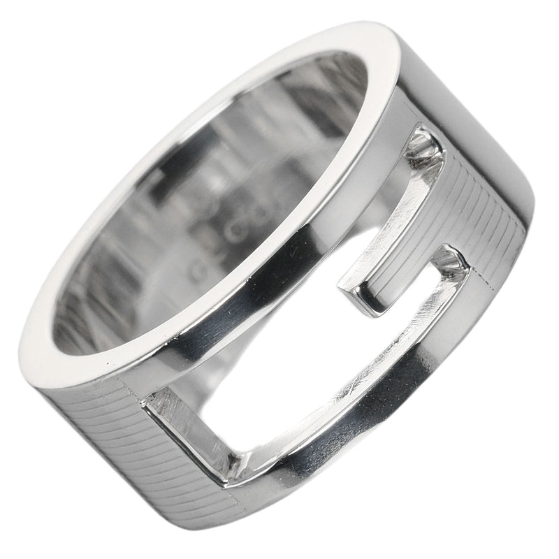 [GUCCI] Gucci , G Logo No. 8.5 Ring / Ring , Branded G Silver 925 about  7.24g G LOGO Ladies A Rank