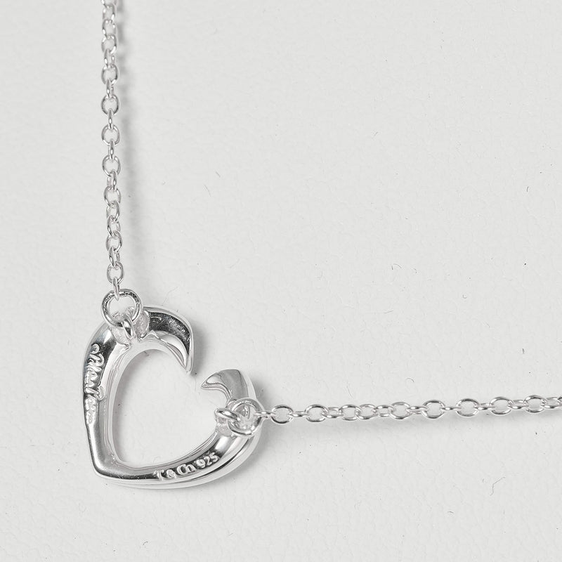 Tiffany 925 hot sale heart necklace