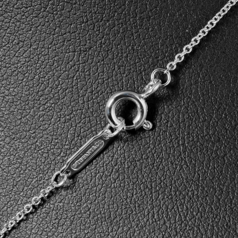 TIFFANY & CO.] Tiffany Double open heart necklace 11mm & 7mm Extra ...