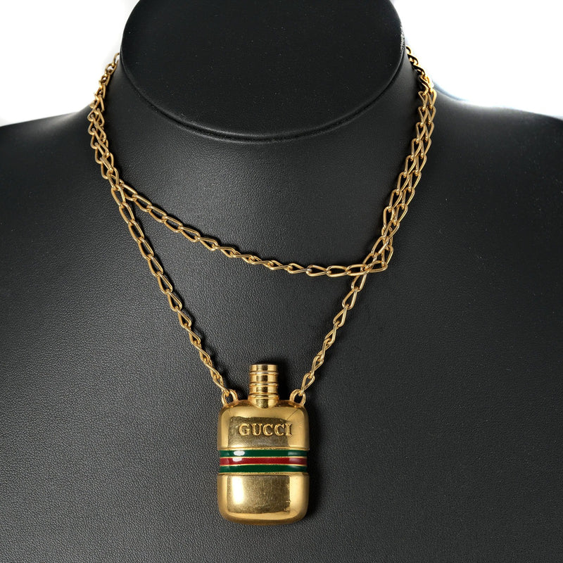 Gucci hot sale perfume necklace