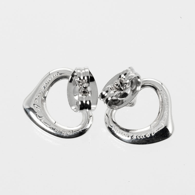 TIFFANY Tiffany Open Heart Earring Drop Pierced Silver 925 About Open Heart  Ladies A Rank | Tiffany Heart Drop Earrings | 3d-mon.com