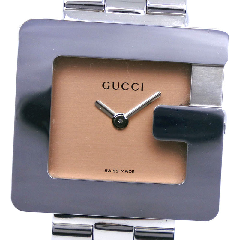 グッチ　スクエア　Gフェイス　Gマーク　時計　腕時計　ステンレスレディースも別売りしております