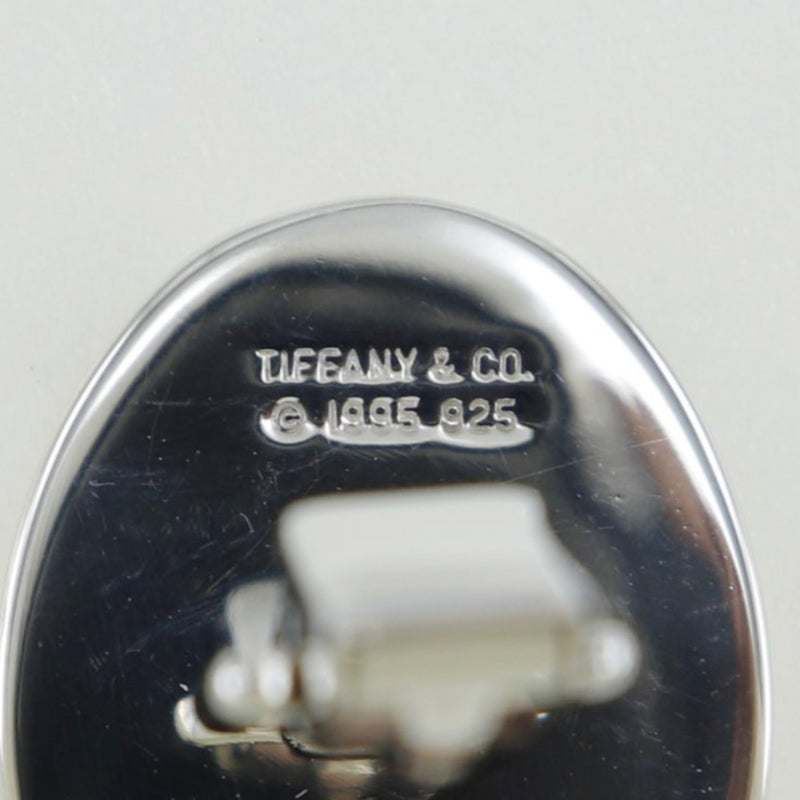 [TIFFANY & CO.] Tiffany Oval Stripe Cuffs Silver 925 OVAL STRIPE Men's A-Rank