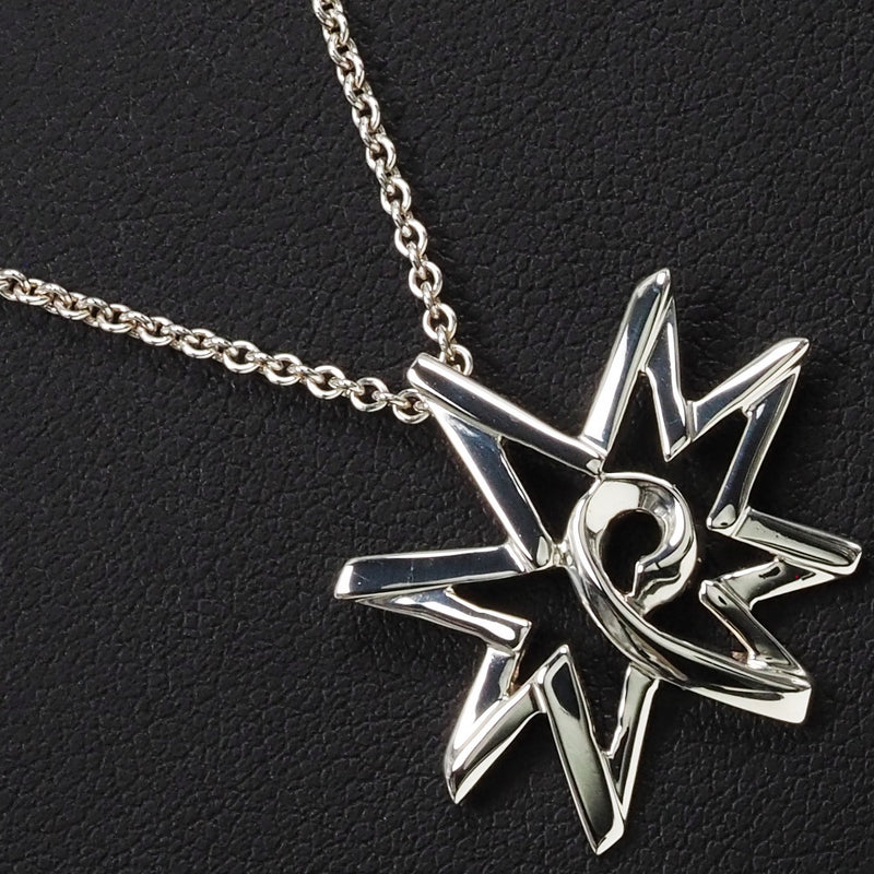 [Tiffany & Co.] Tiffany Star Motif Picasso Silver 925 Ladies Necklace A Rank