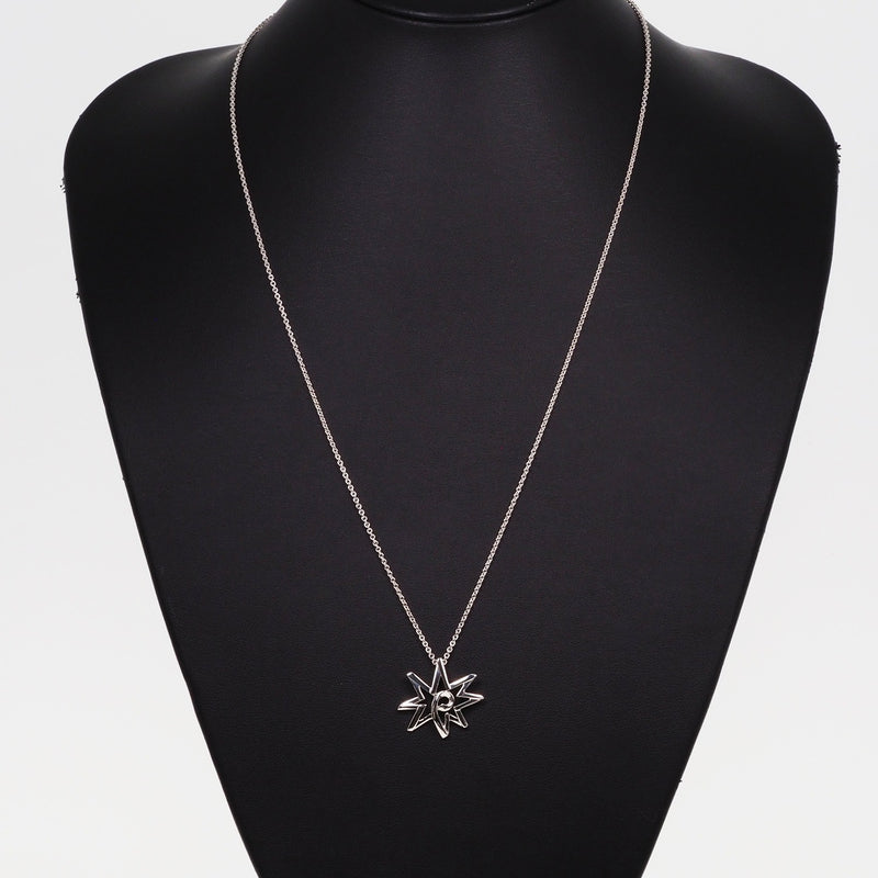 [Tiffany & Co.] Tiffany Star Motif Picasso Silver 925 Ladies Necklace A Rank