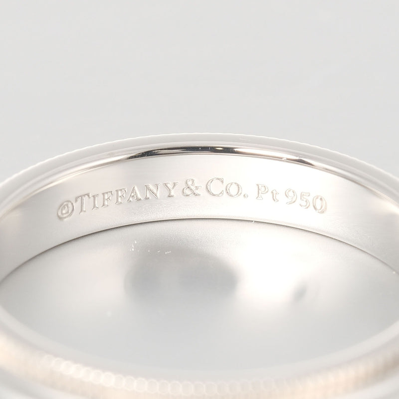 TIFFANY&Co.ティファニー ミルグレイン バンド 1P 3mm Ptプラチナ