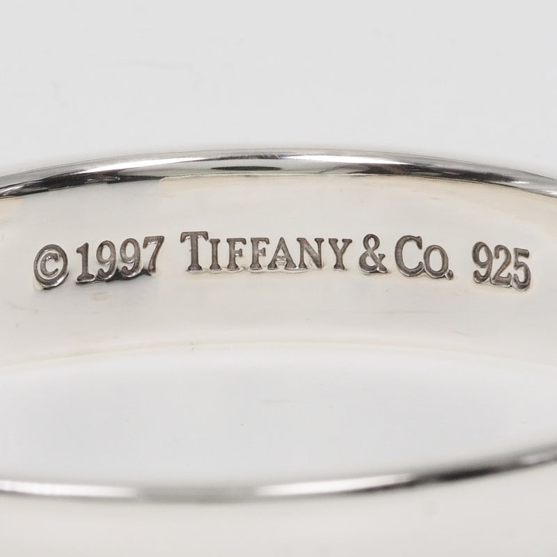 [TIFFANY & CO.] Tiffany 1837 Cuff Silver 925 Ladies Bangle A Rank