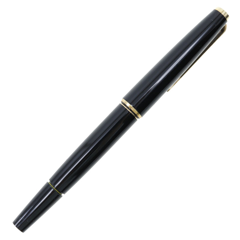 [Montblanc] Montblanc Antique 70年代的钢笔笔14K（585）写作工具Stormery No.320树脂基于黑色古董70 _