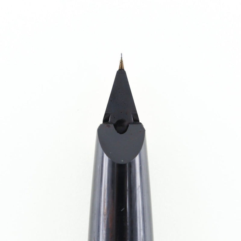[Montblanc] Montblanc Antique 70's Fountain Pen Pennal 14K (585) Herramientas de escritura Tormenta No.320 Negra basada en resina 70 _ _