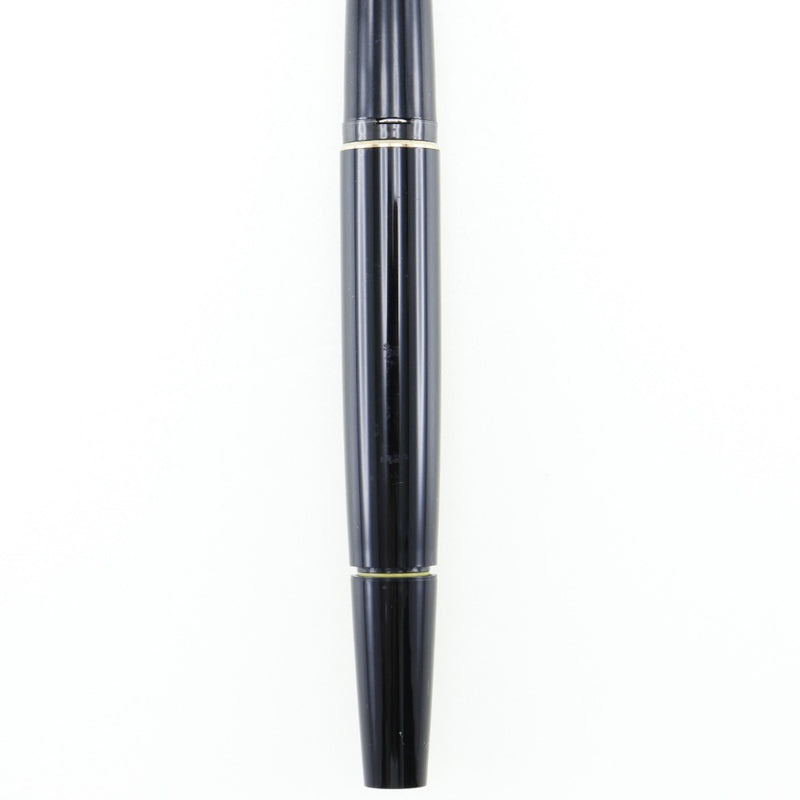[Montblanc] Montblanc Antique 70年代的钢笔笔14K（585）写作工具Stormery No.320树脂基于黑色古董70 _