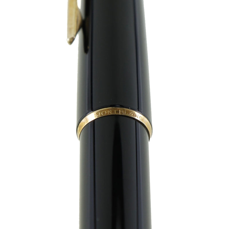 [Montblanc] Montblanc Antique 70's Fountain Pen Pennal 14K (585) Herramientas de escritura Tormenta No.320 Negra basada en resina 70 _ _