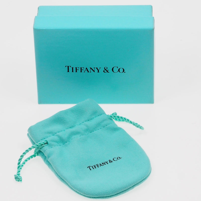 [Tiffany＆Co。] Tiffany小十字架Elsa Peletti Pt950白金女士项链