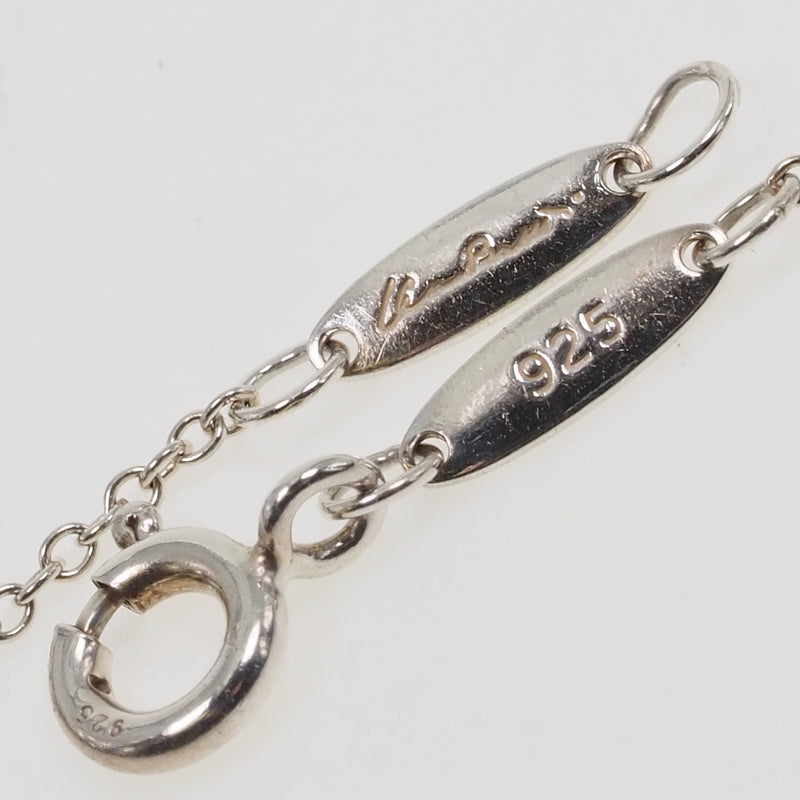 [TIFFANY & CO.] Tiffany Open Tea Drop Elsa Peletti Silver 925 Ladies Necklace