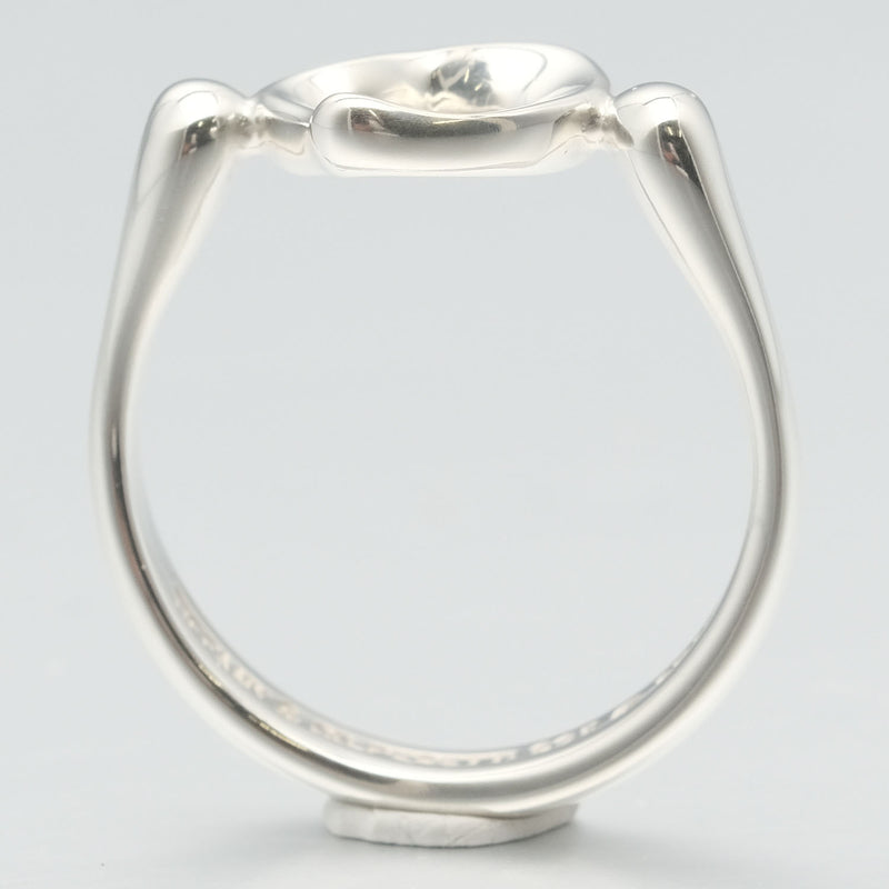 [TIFFANY & CO.] Tiffany Open Heart Elsa Peletti Silver 925 9.5 Ladies Ring / Ring