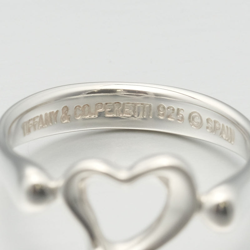 [Tiffany & Co.] Tiffany Open Heart Elsa Peletti Silver 925 9.5 숙녀 링 / 링