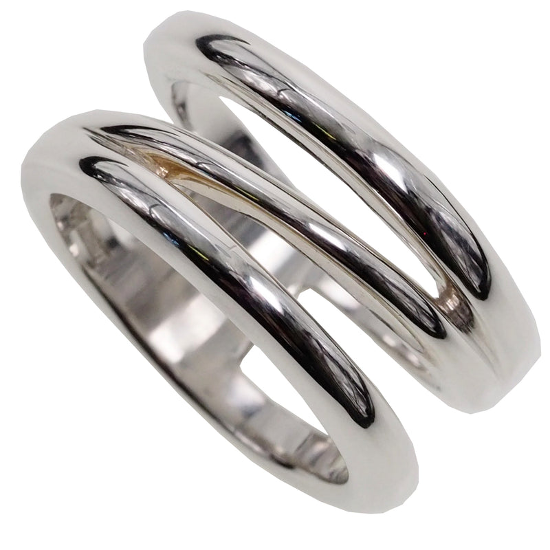 [Tiffany & Co.] Tiffany Diagonal Silver 925 14.5 Unisex Ring / Ring