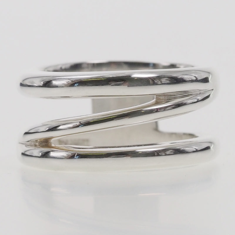 [Tiffany＆Co。] Tiffany对角银925 14.5男女戒指 /戒指