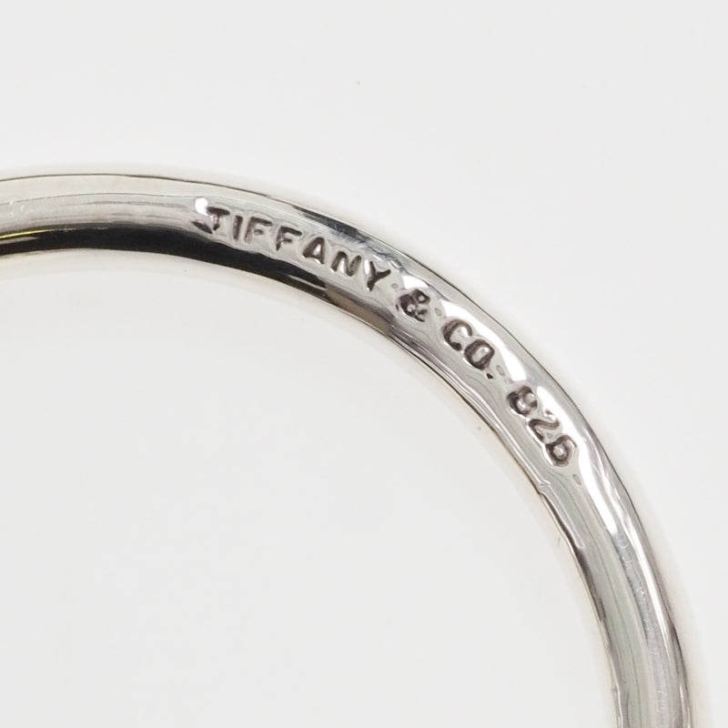 [TIFFANY & CO.] Tiffany Round Tag Silver 925_ Keychain A Rank