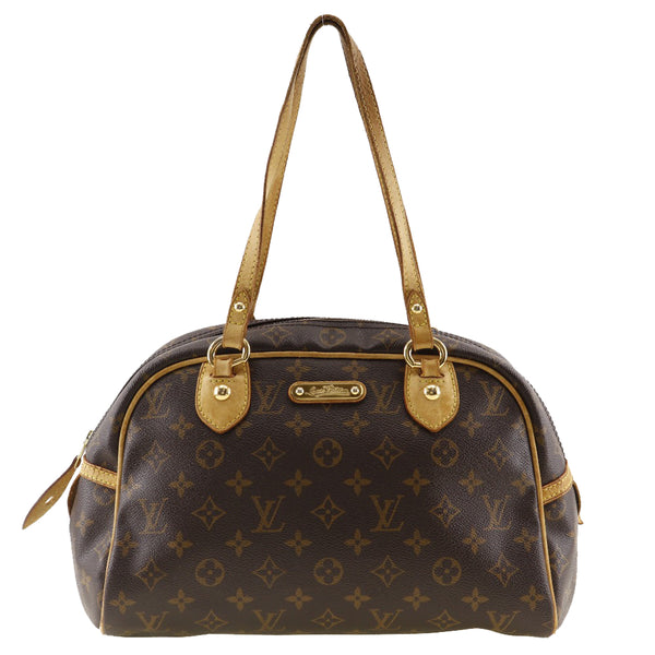 Écharpe Louis Vuitton M72242 Esharp Logomania Vérone Grise Laine/soie Femmes