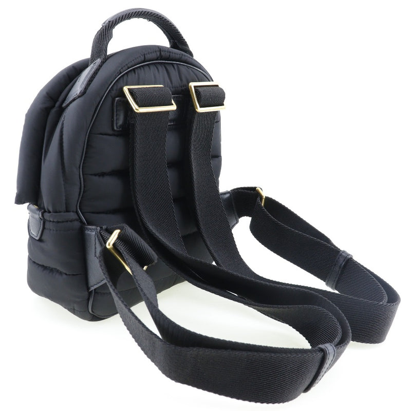 [MONCLER] Moncler Mini Astro Backpack Backpack Daypack Nylon × Leather Black Handsage Fastener MINI ASTRO BACKPACK Unisex A Rank