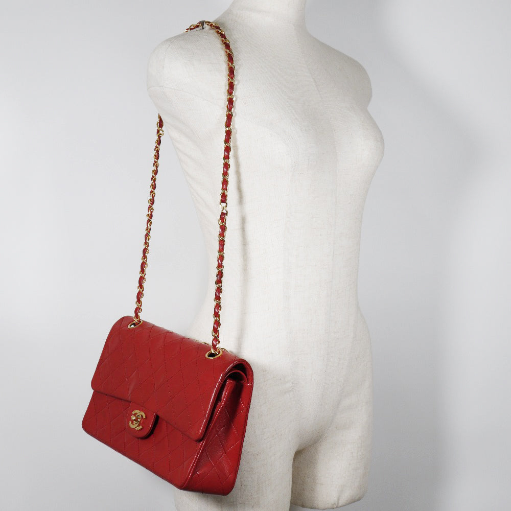 CHANEL】シャネル チェーンショルダー ショルダーバッグ マトラッセ25