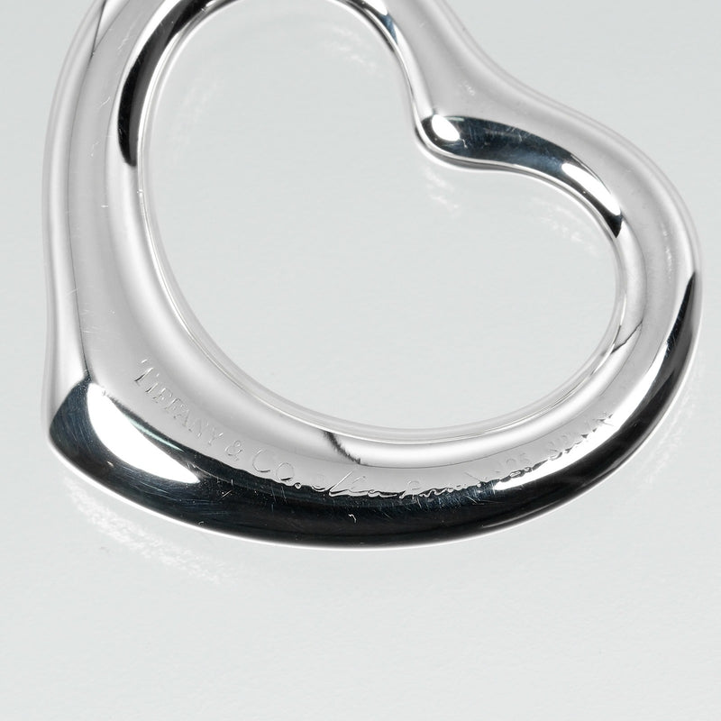 [Tiffany & co.] Tiffany 
 Top de colgante de corazón abierto 
 Silver 925 alrededor de 3.76 g de corazón abierto damas un rango