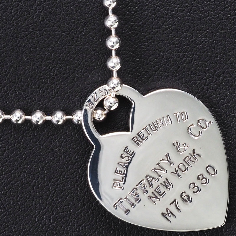 TIFFANY & CO.] Tiffany Heart Tag Return toe Chain Silver 925