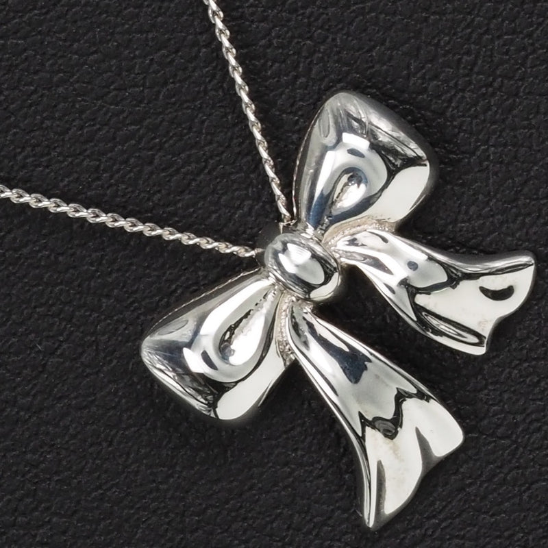 [Tiffany＆Co。] Tiffany Ribbon Silver 925女士项链