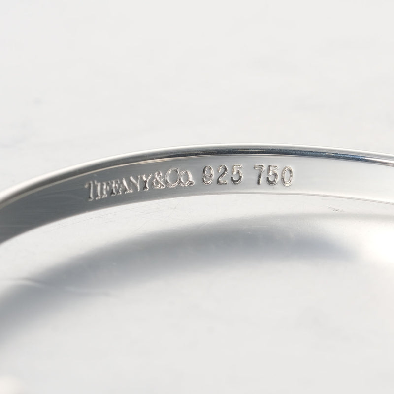 [TIFFANY & CO.] Tiffany Love Knot Bangle Silver 925 × K18 Gold Ladies Bracelet A Rank
