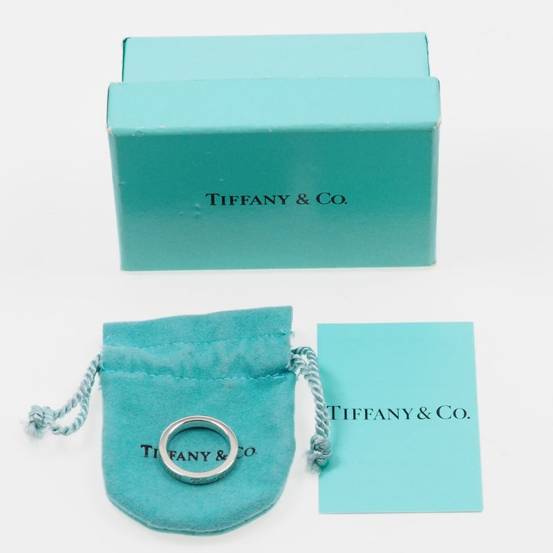 TIFFANY&Co.】ティファニー ノーツ ナロー シルバー925 8.5号