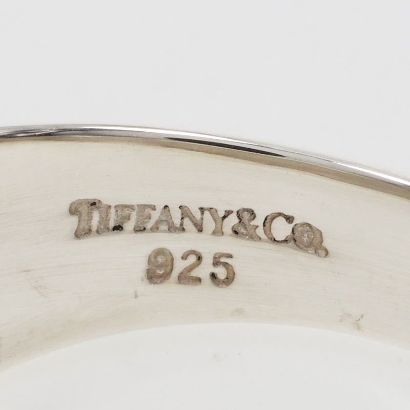 [Tiffany & Co.] Tiffany Stripe Dome No. 12 Ring / Ring Vintage Silver 925 × 에나멜 스트라이프 돔 레이디 랭크