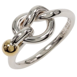 TIFFANY & CO.] Tiffany Love Knot Silver 925 x K18 Gold 8.5 Ladies