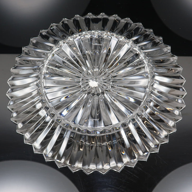 [BACCARAT] Baccarat (MILLE NUITS) Plate 26cm Crystal_ Tableware S Rank
