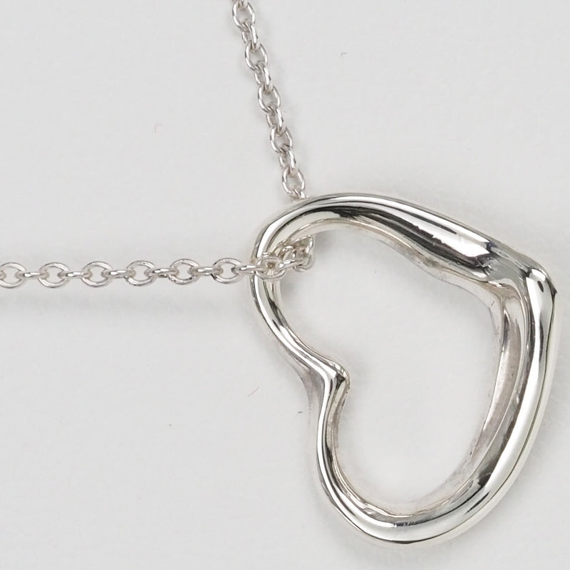 [TIFFANY & CO.] Tiffany Open Heart Elsa Peletti Silver 925 Ladies Necklace A Rank
