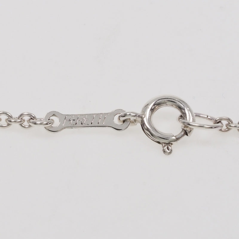 [Tiffany & Co.] Tiffany Open Heart Elsa Peletti Silver 925 Ladies Necklace A Rank