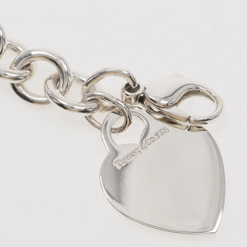 [Tiffany & Co.] Tiffany Heart Tag Return Tou Silver 925 Ladies Bracelet A Rank
