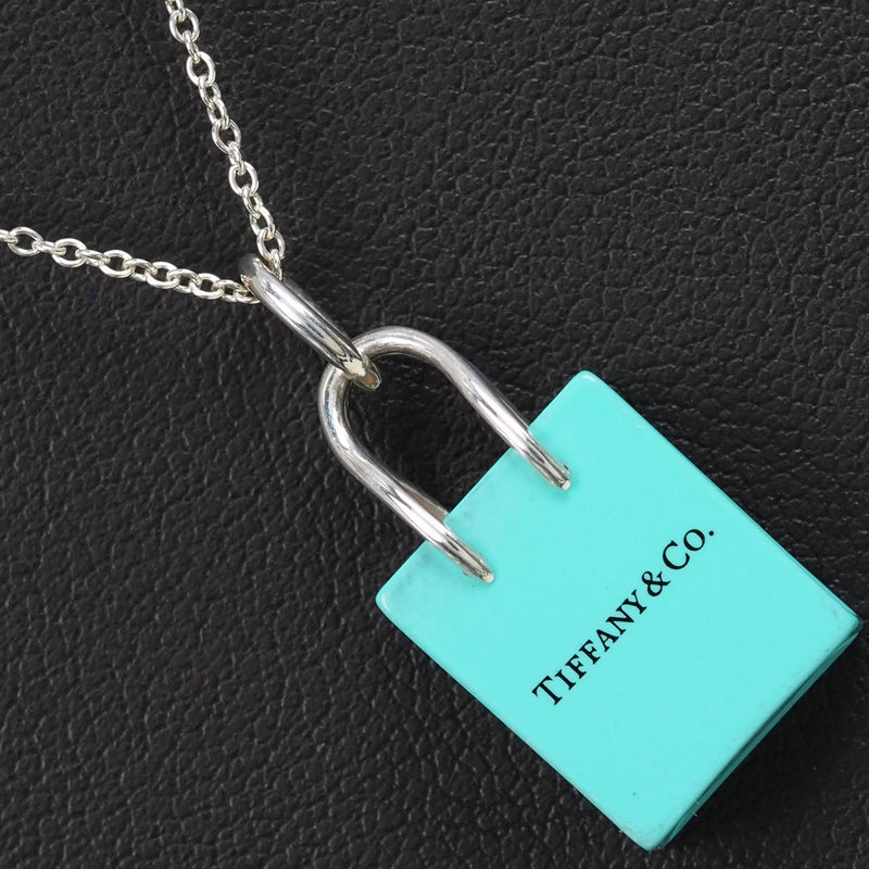 美品 Tiffany オープンハート シルバー ネックレス チャーム 925