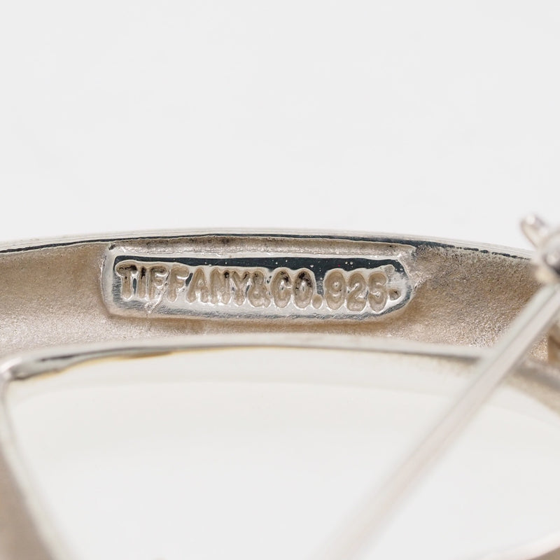 [TIFFANY & CO.] Tiffany Heart Ribbon Vintage Silver 925 × K18 Gold_Broches A Rank